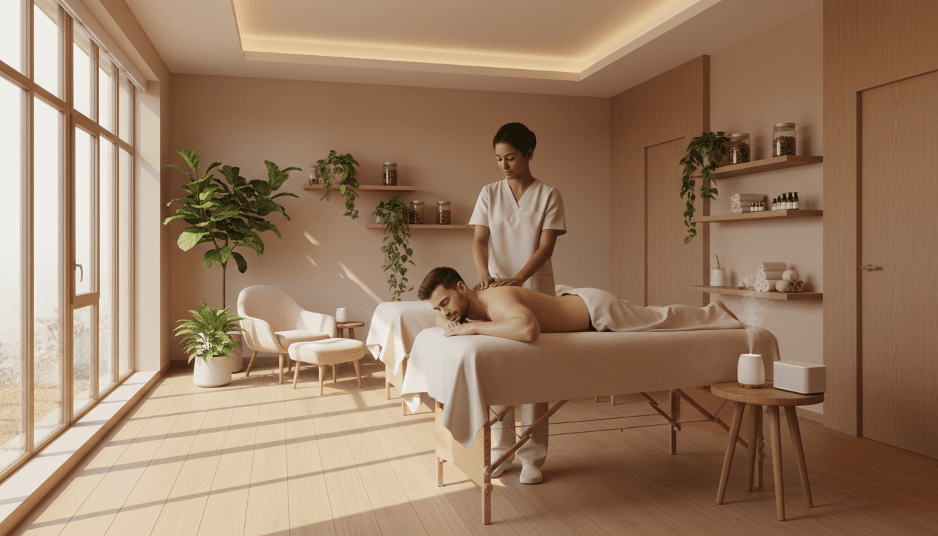 Rays Touch Body Sculpting treatment room